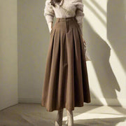 Comfortable women’s maxi skirt – versatile design, soft fabric, for casual outings 3